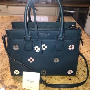 The Kate Spade Cameron Spade Flower Purse